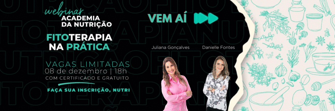 Fitoterapia na Prática: participe desse Webinar Gratuito com a Academia da Nutrição
