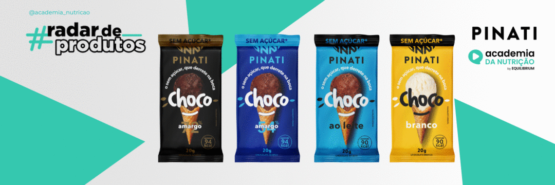 Linha Choco Pinati: o sem açúcar que derrete na boca